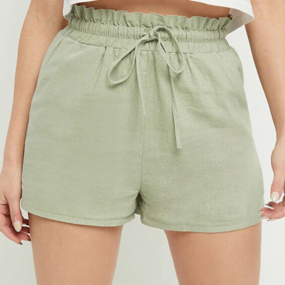 PacSun Sage Smocked Shorts